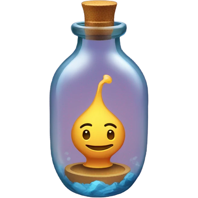 Genie in a bottle  emoji