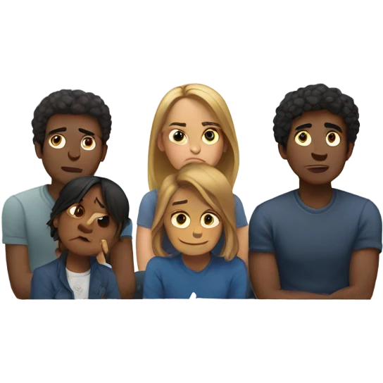 Friends sad emoji