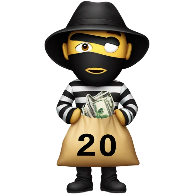 Robber emoji emoji