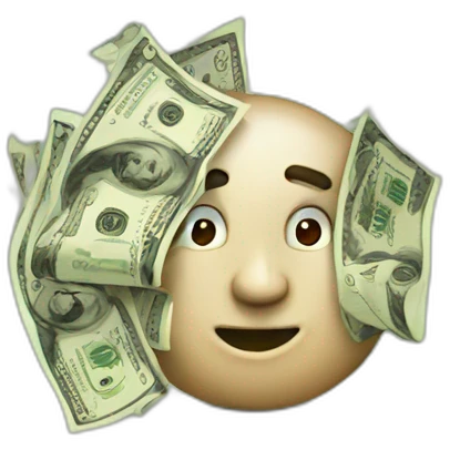 Money talk emoji
