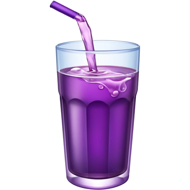Lean coming out a cup emoji