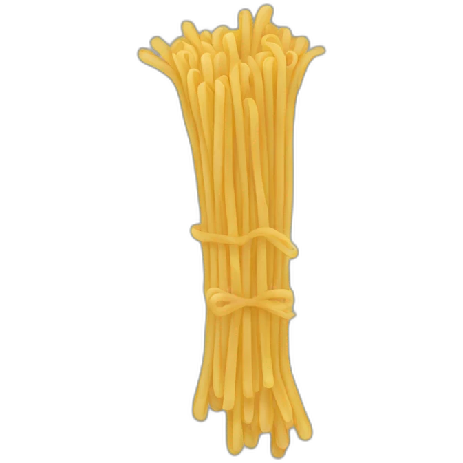 Spaghetti in socks emoji