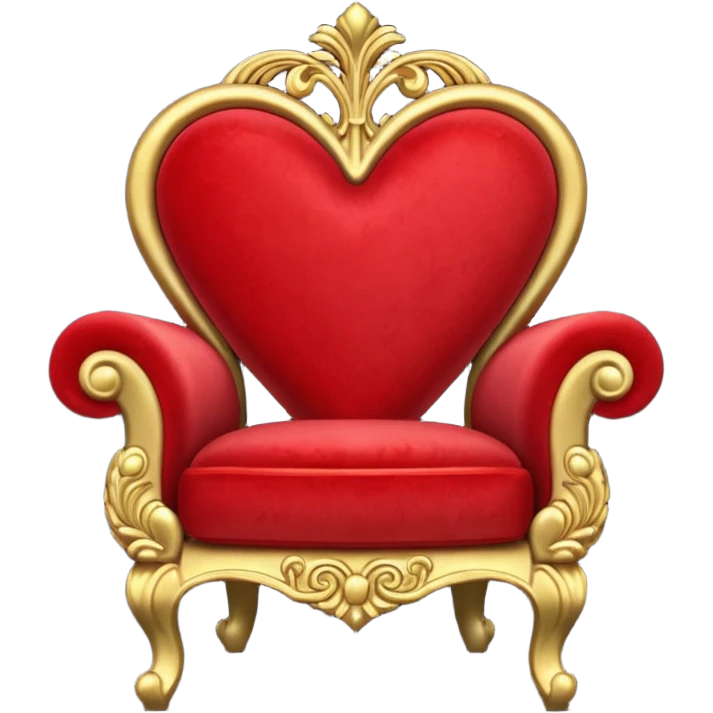heart-shaped chair emoji