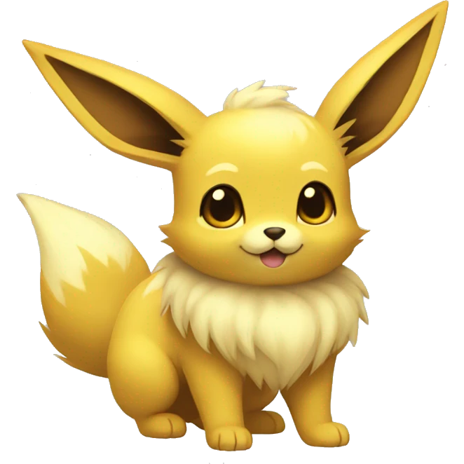 Yellow Electric Eevee emoji