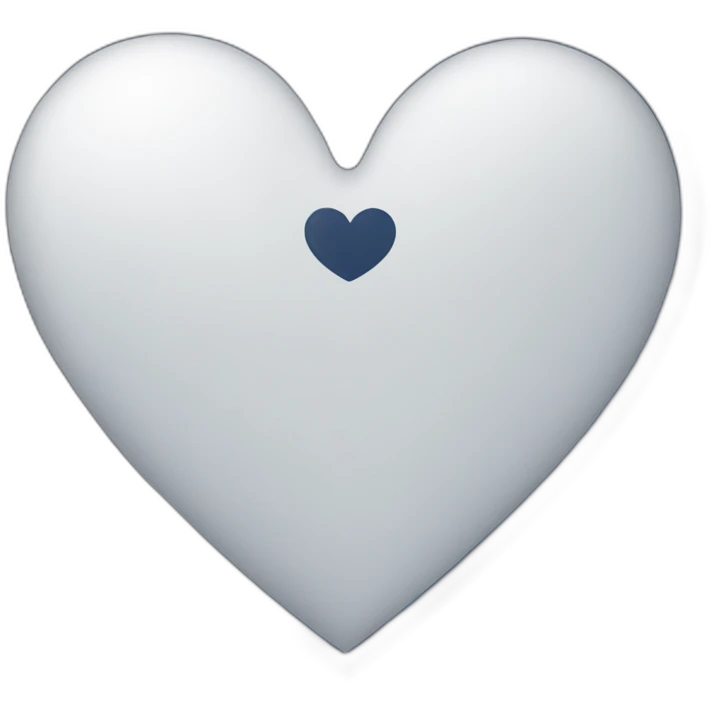 navy heart emoji