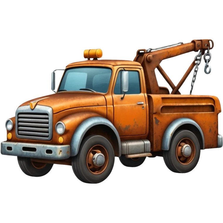 tow truck emoji