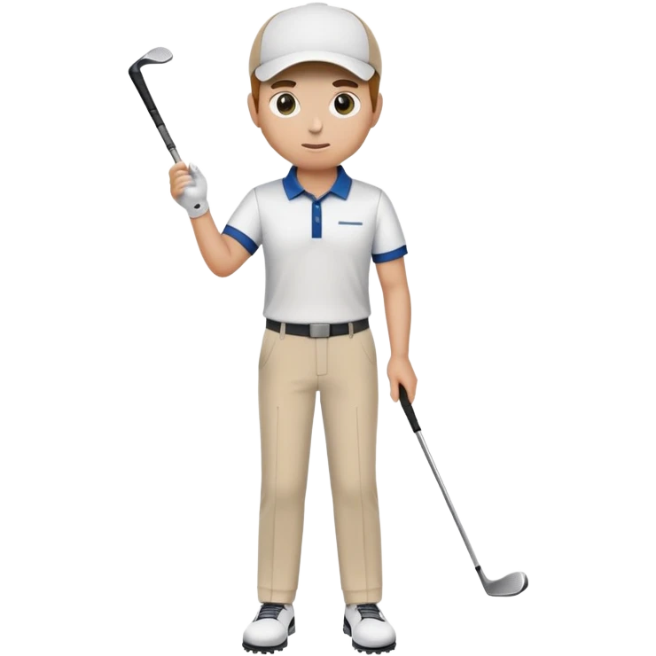 Me playing golf emoji