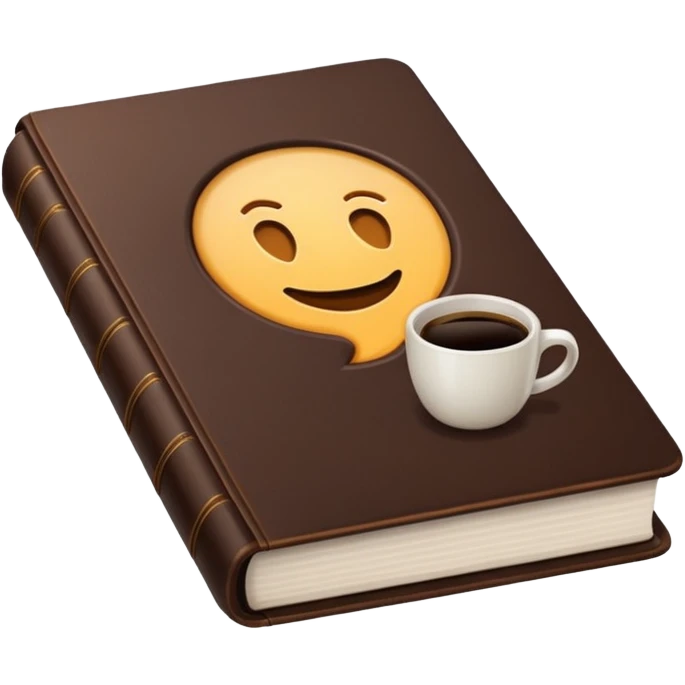 coffee book emoji