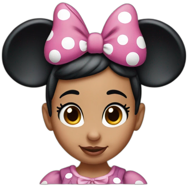 Minnie mouse emoji