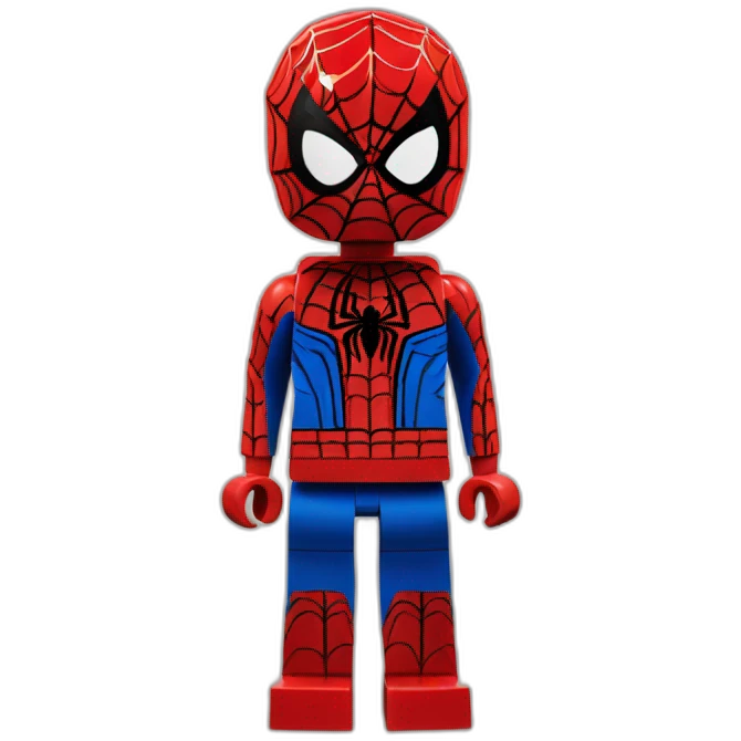 LEGO spider man emoji