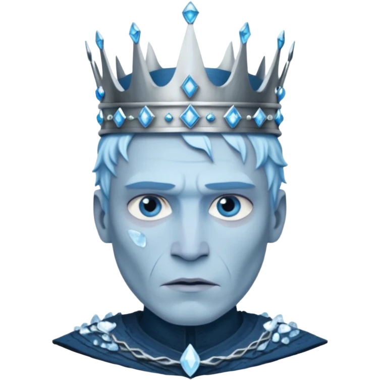 Le roi des marcheur blanc dans game of thrones emoji