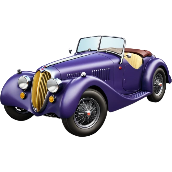 Black bumblebee very fast racing 1934 jaguar roadster rustic old antique rat hot rodded blueberry and cherry pearl  emoji