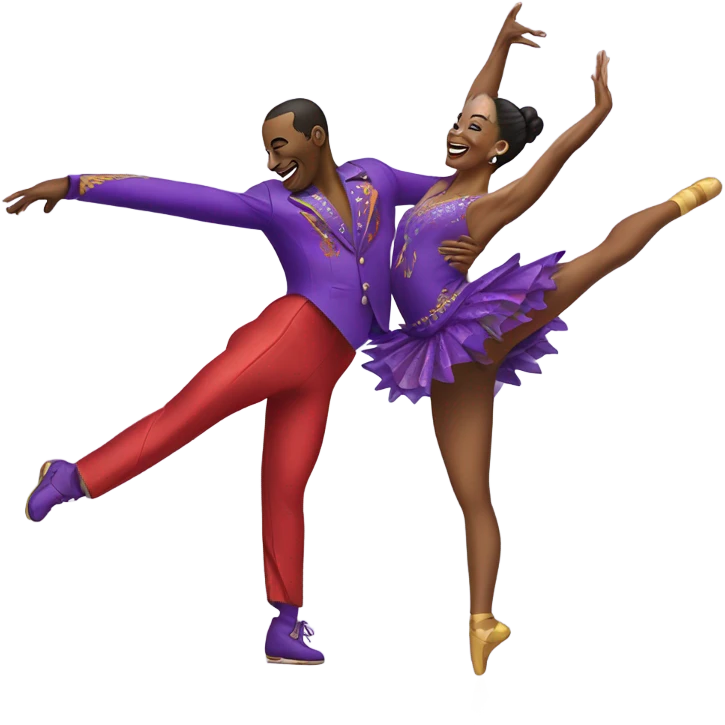 acrobatic rock-n-roll emoji