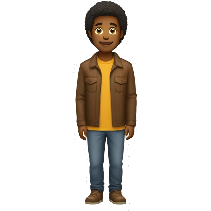 Um homem árvore  emoji