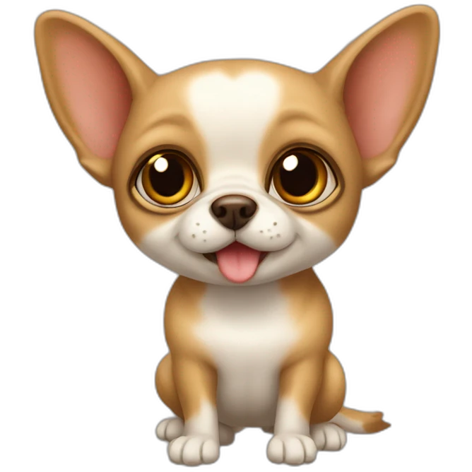 Chiwawa et écaille de tortue chat emoji
