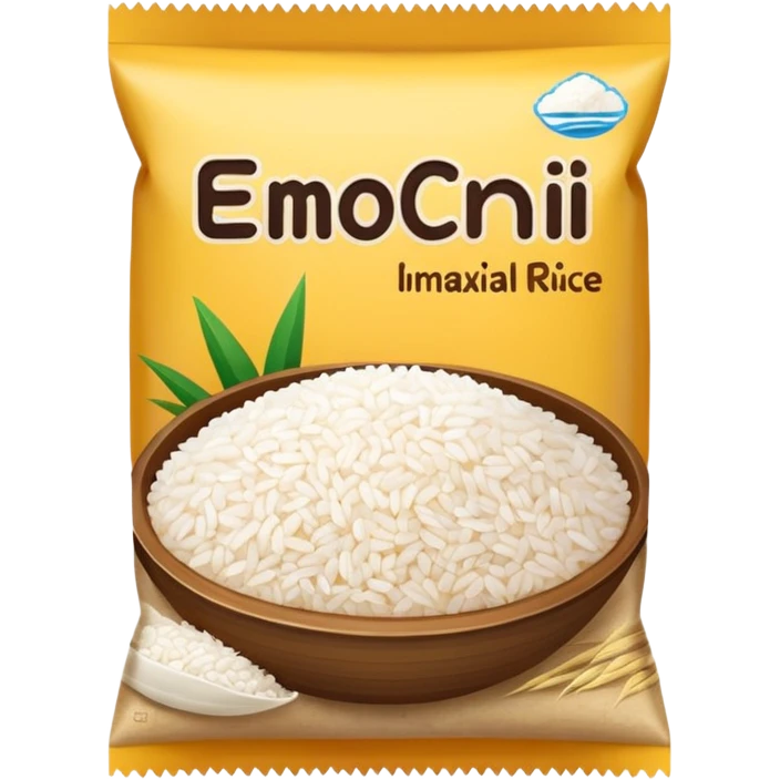 package of rice emoji