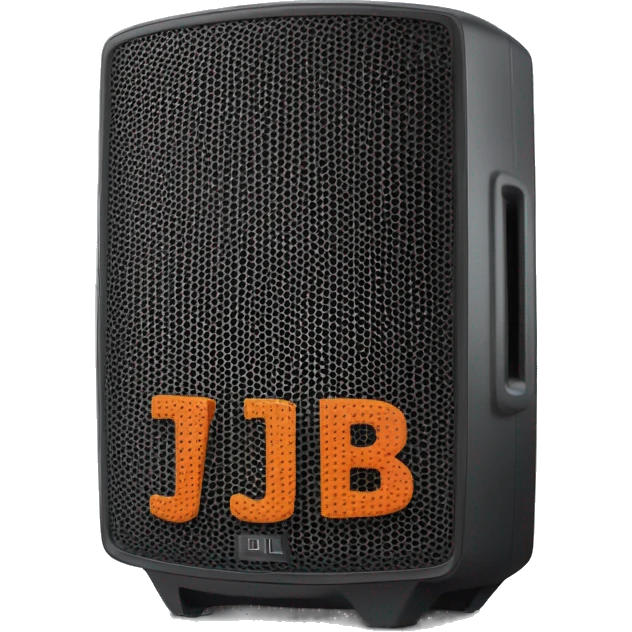 jbl pa speaker with a microphone emoji