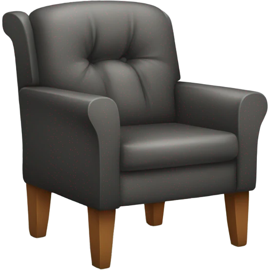 chair that can walk emoji