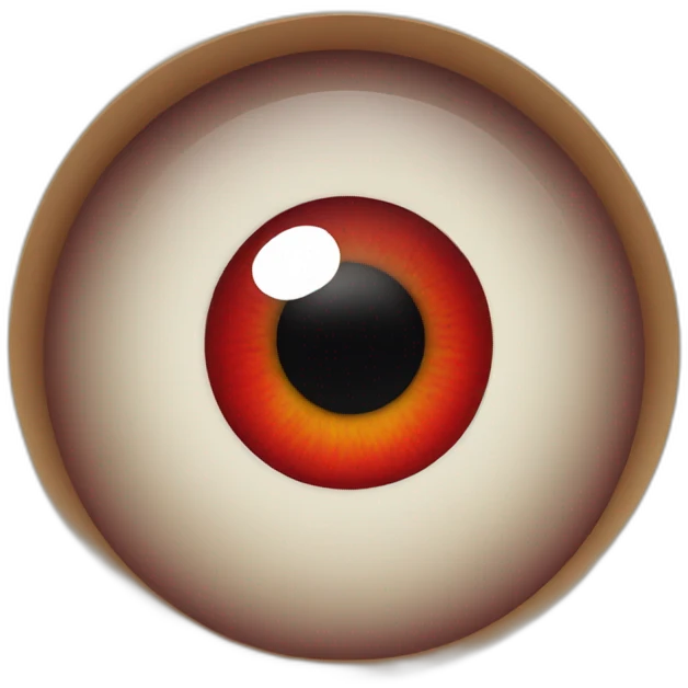 red eye emoji