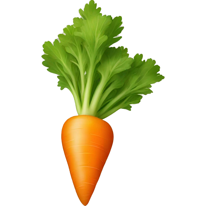 A carrot that is yellow emoji
