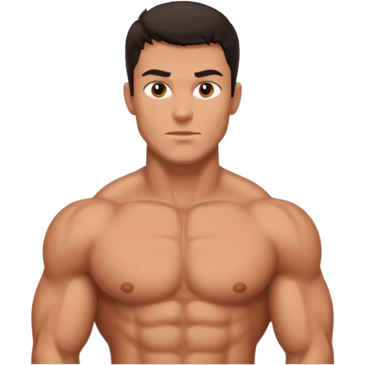 shirtless hot man emoji
