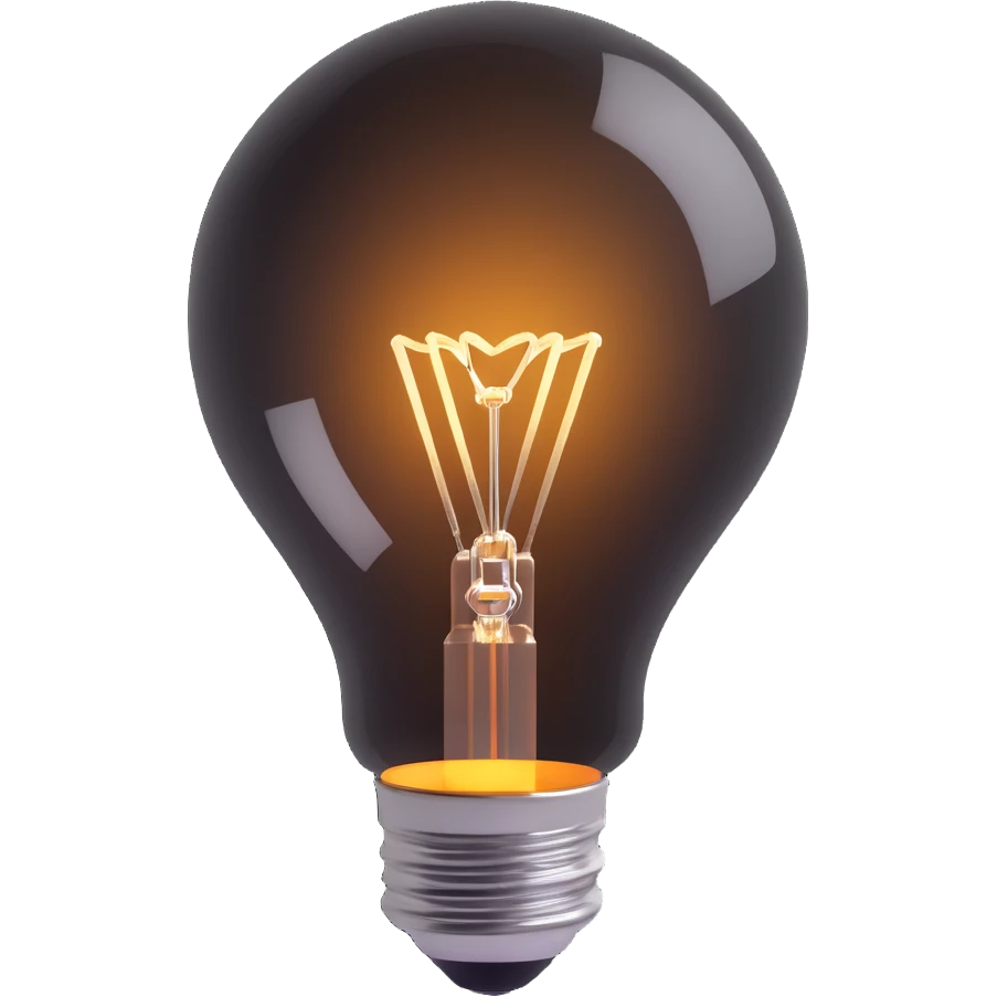 Bulb emoji