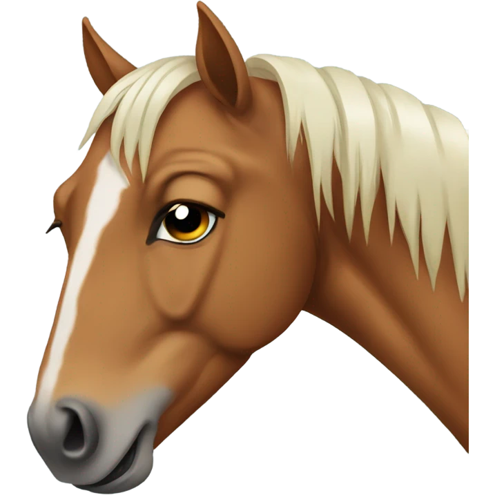horse crying emoji