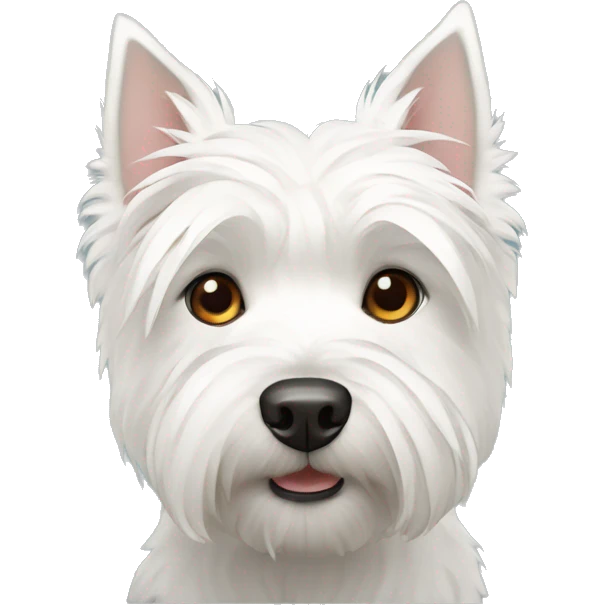 west highland white terrier emoji