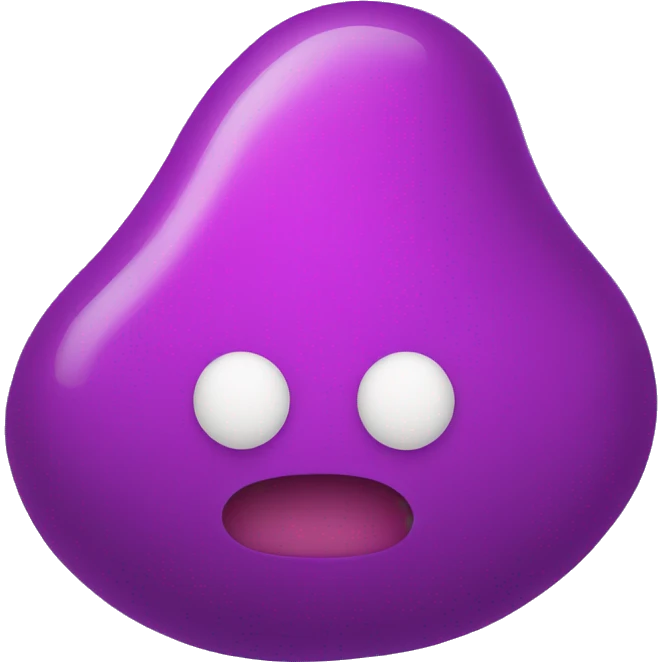 an amorphous blob emoji