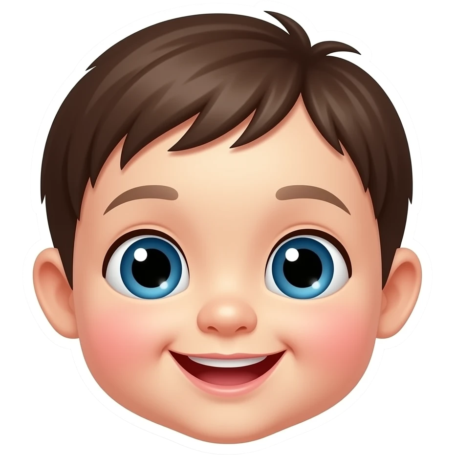 Stikert para wasap bebés coreanos emoji