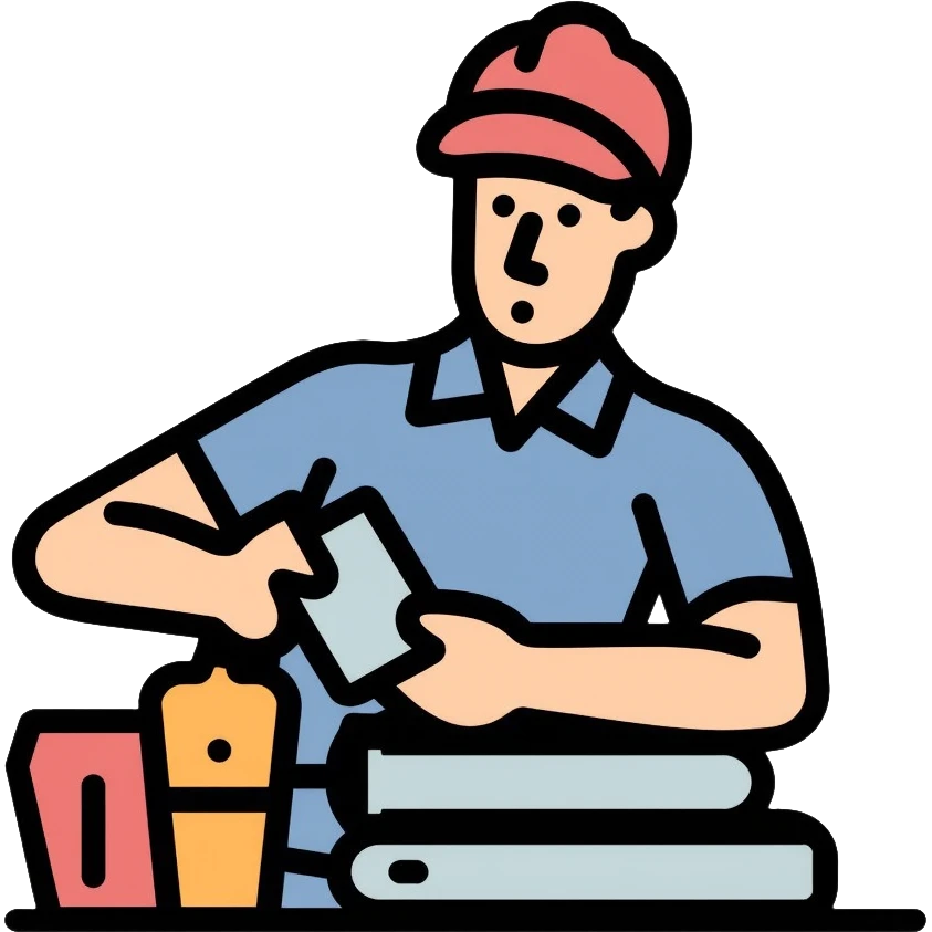 service man fixing equipment emoji