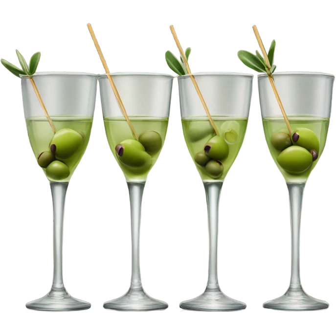 4 martinis emoji
