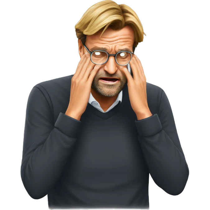 Klopp facepalm emoji