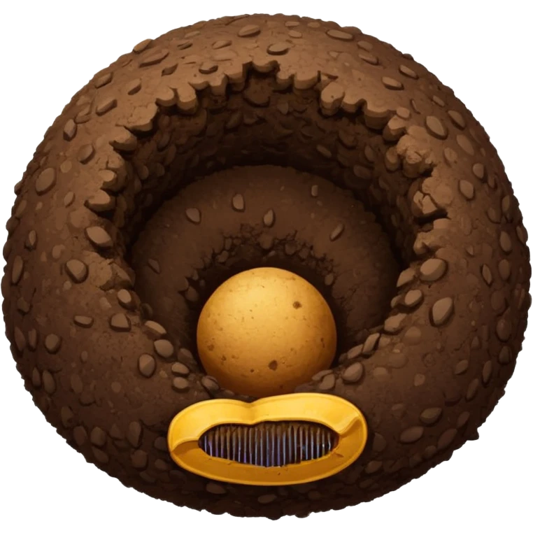 Soft Soil looks like ball emoji