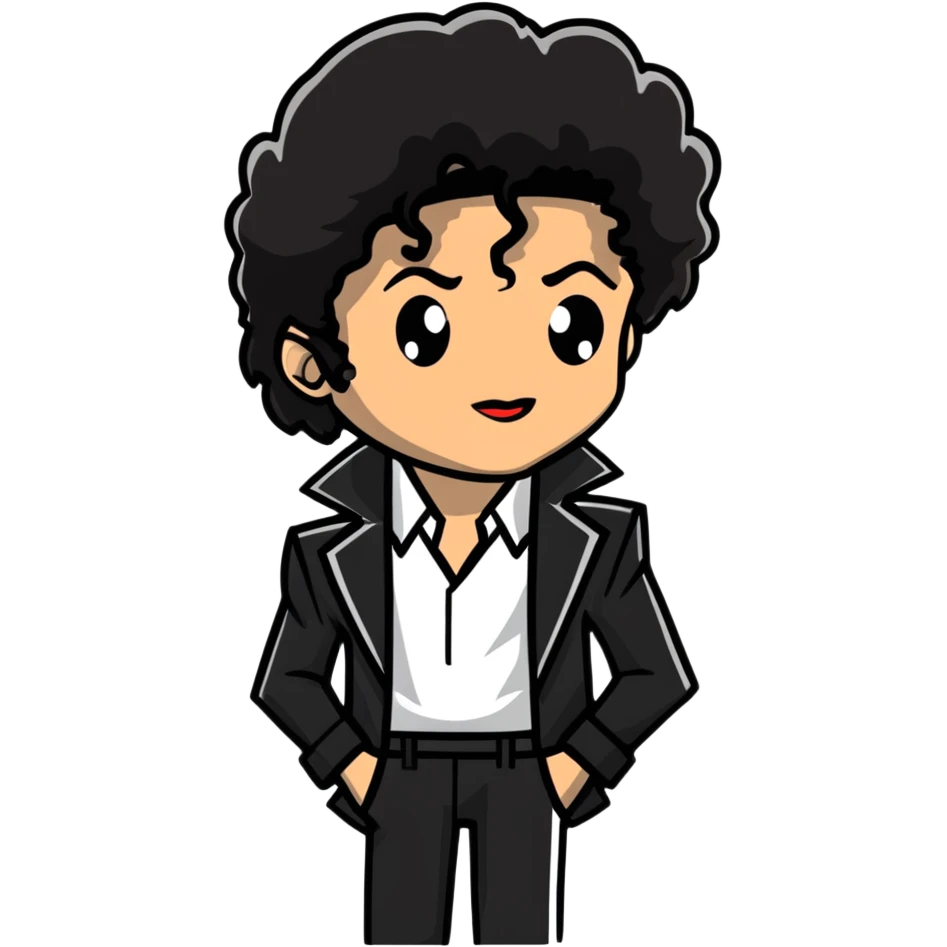 Michael Jackson famous singer emoji