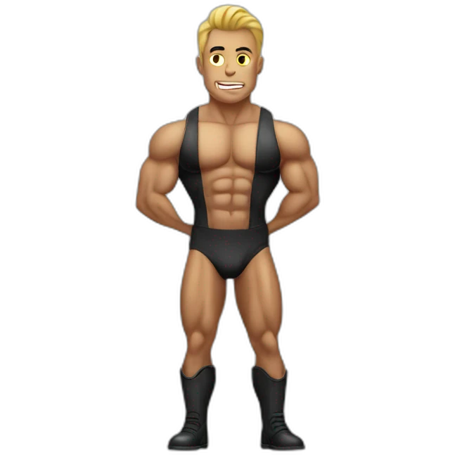 latex Bodybuilder emoji