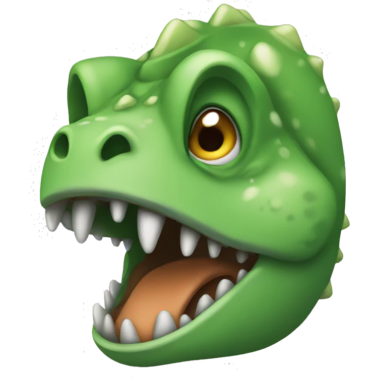 Crying dinosaur  emoji
