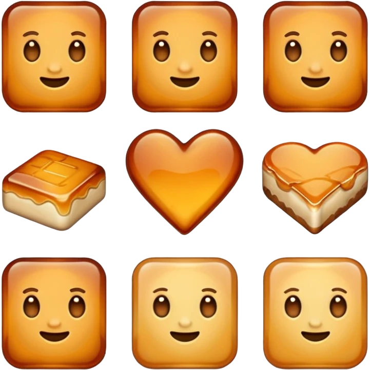 Toffee emoji