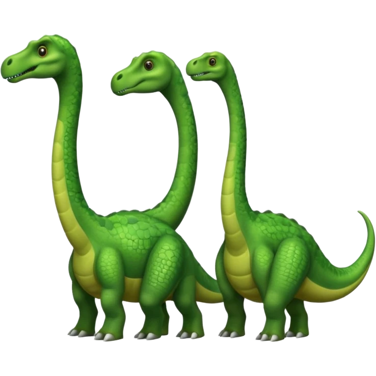 two-headed sauropod emoji
