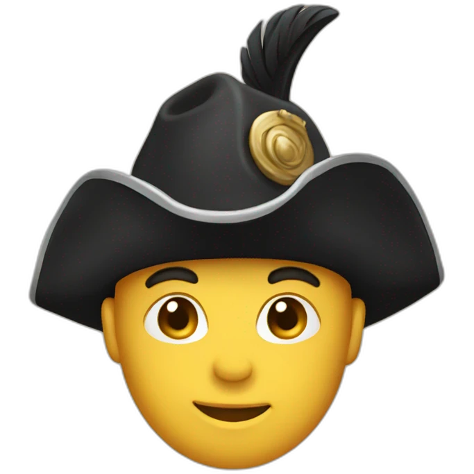  bicorne emoji