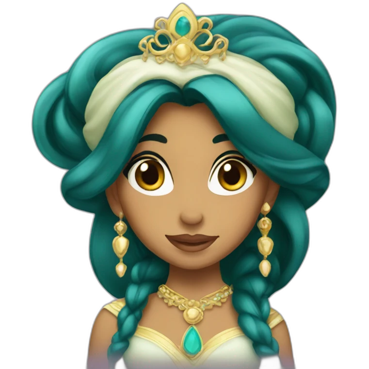 Princesse Jasmine emoji