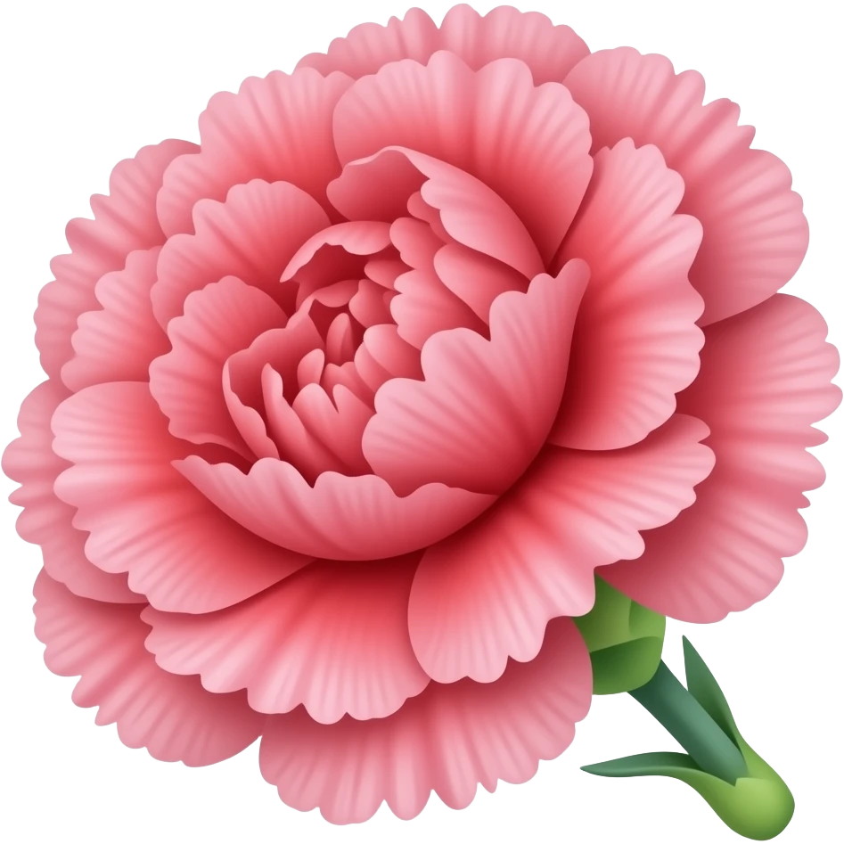 카네이션 꽃 emoji