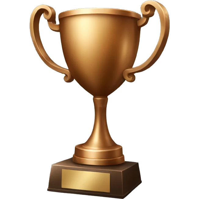 bronze trophy emoji