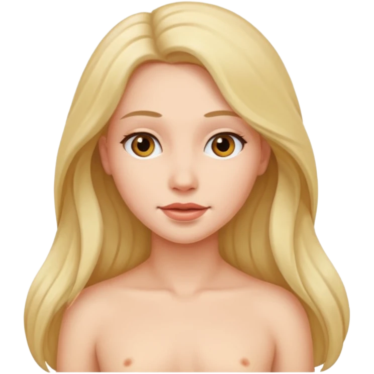 Naked woman emoji