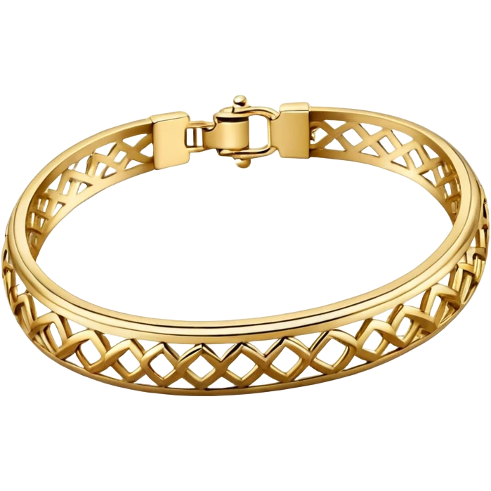 Golden bracelet emoji