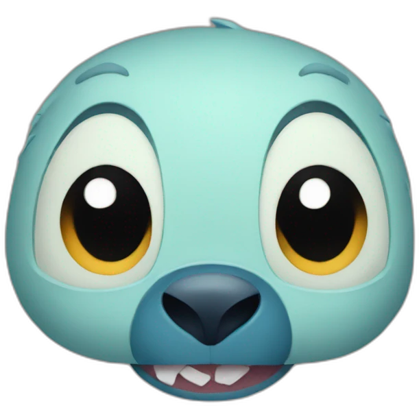 Stitch mignon emoji