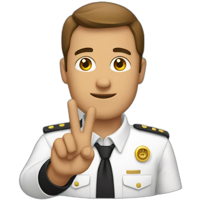 saludo con la mano emoji