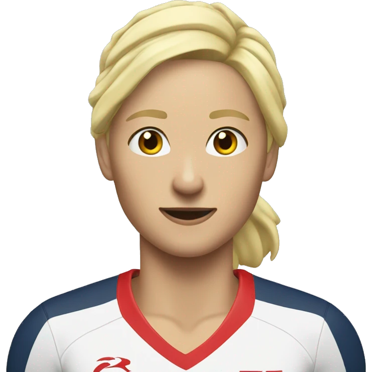 blonde fast fit rugby athletics  emoji