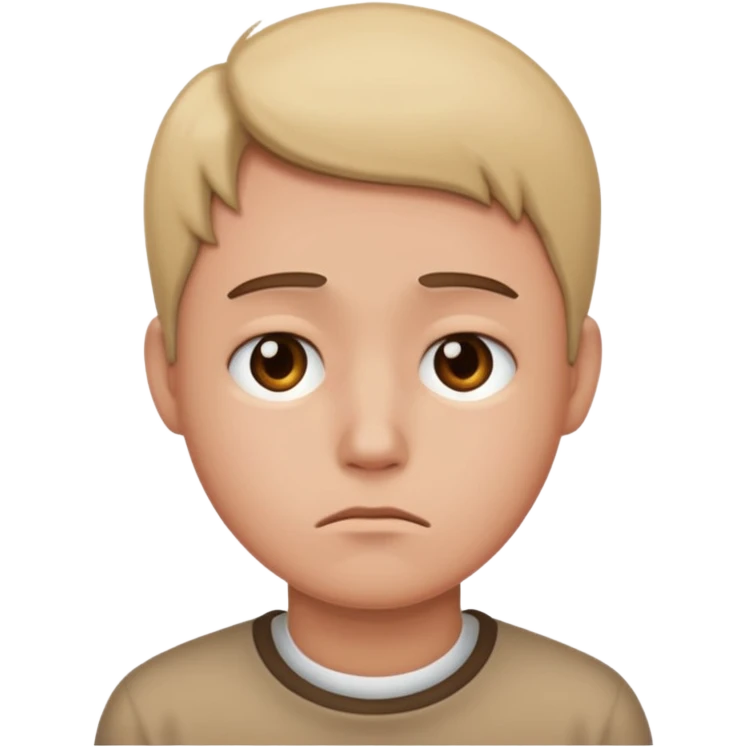 I miss u face sad emoji