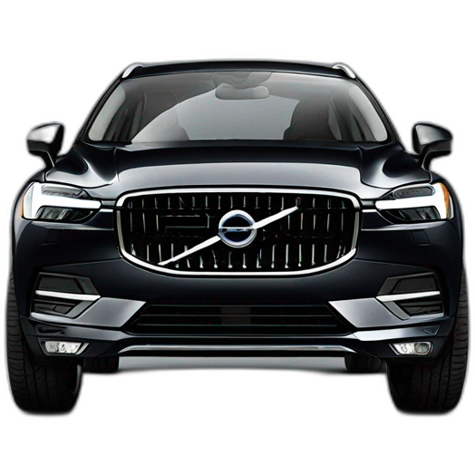 black 2019 volvo xc60 emoji